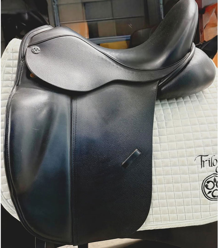 Custom Reining Saddle from Caliente Saddle Shop, Dale Tingle.